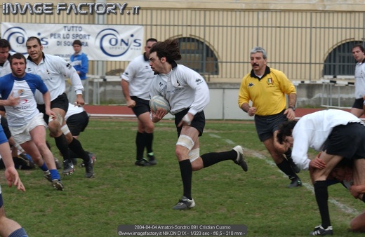 2004-04-04 Amatori-Sondrio 091 Cristian Cuomo